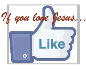 Like if you love Jesus