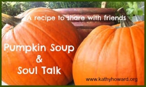 pumpkin soup, friends