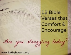 Comfort Bible verses
