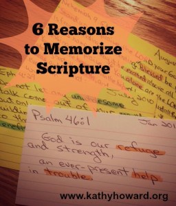 memorize Scripture