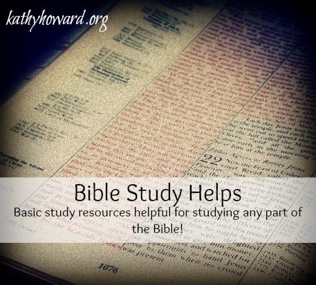 7 Must-Have Bible Study Resources