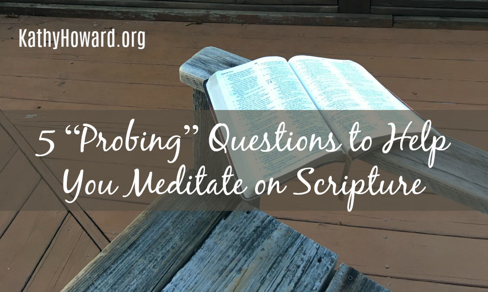 Scripture meditation