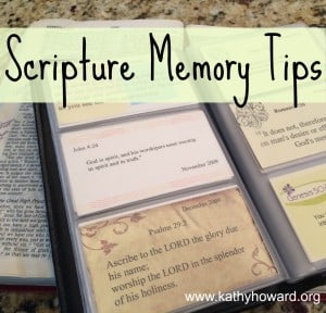 Scripture Memory Tips