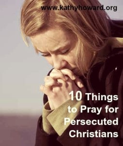 Pray for persecuted Christians
