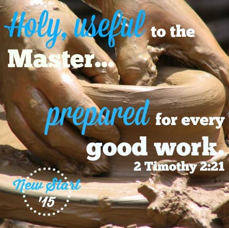 2 Timothy 2:21, New Start 15