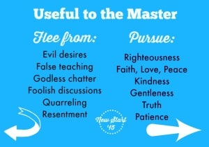 Useful to Master, 2 Tim 2