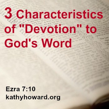 How to be Devoted to God’s Word