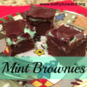 Mint Brownies