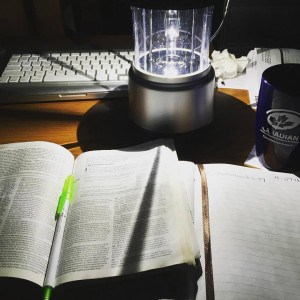 Bible by Lantern