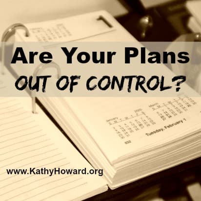 Are Your Plans Out of Control?