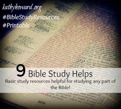 9 Recommended Bible Study Resources
