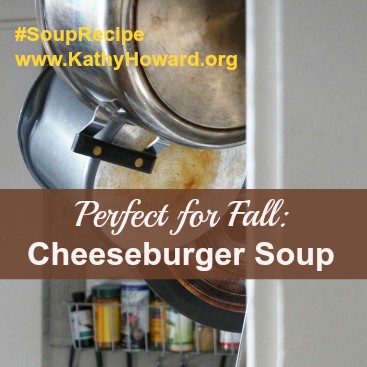 Perfect for Fall: Cheeseburger Soup
