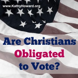 Christians vote
