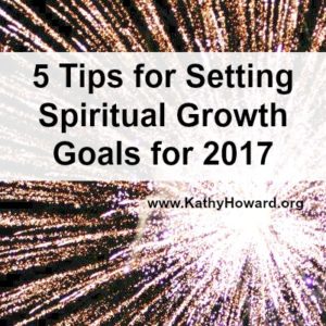 2017 Spiritual Goals