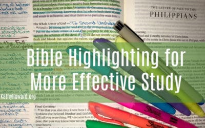 Bible Highlighting for More Effective Study