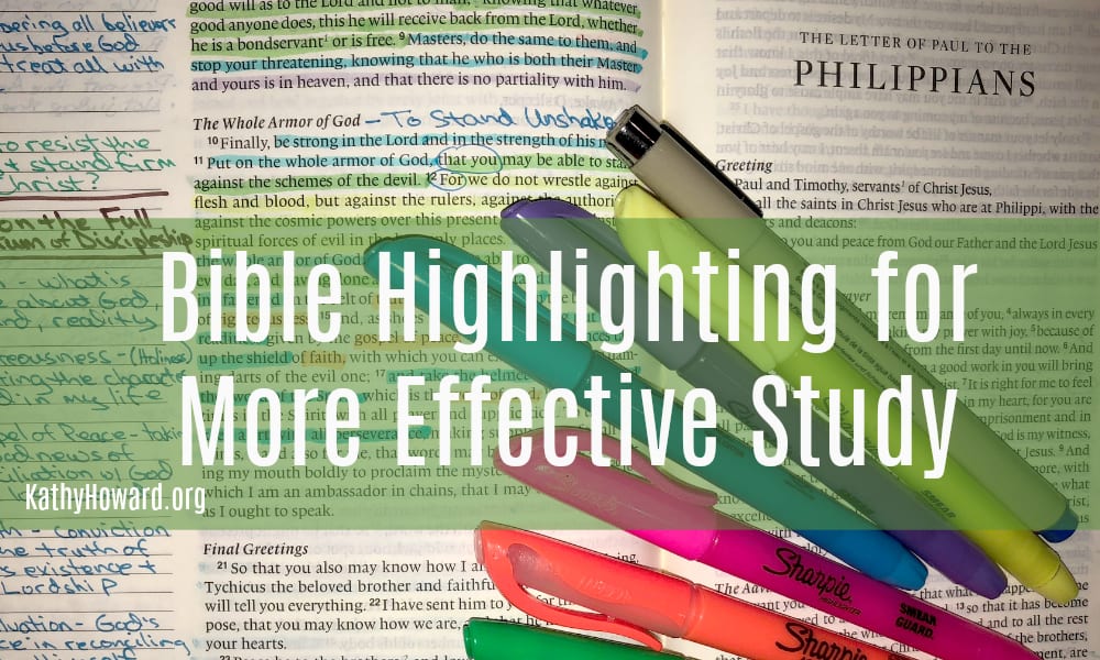 The Best Highlighters for your Bible 