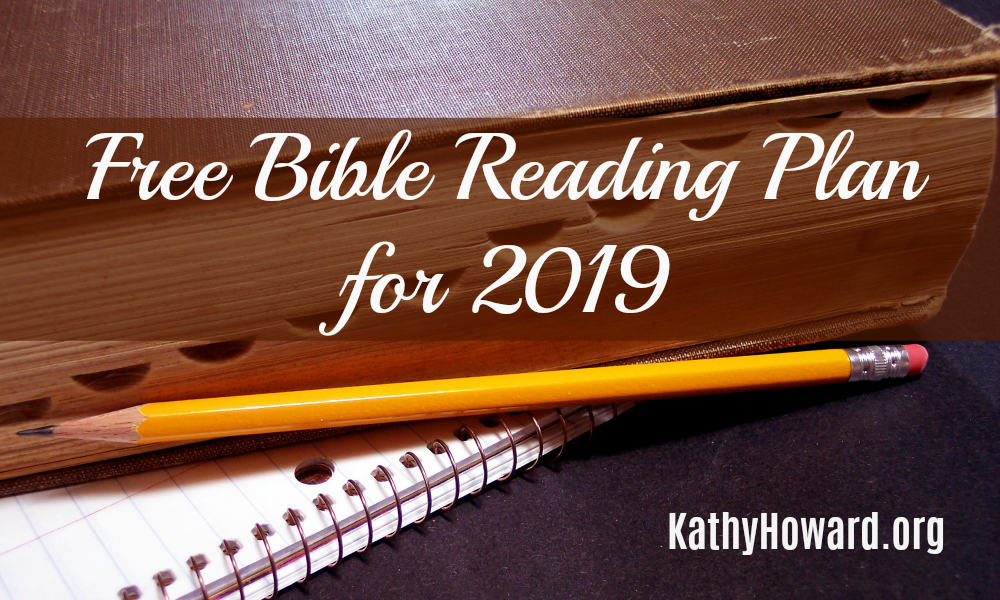 Bible Reading Chart 2019