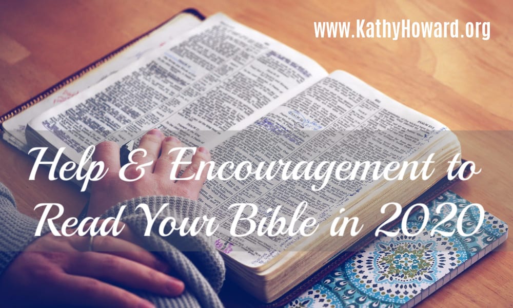 Help & Encouragement to Read Your Bible in 2020