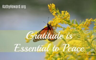 Gratitude is Essential to Peace