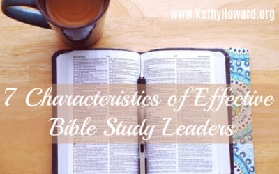 7 Characteristics of Effective Bible Study Leaders