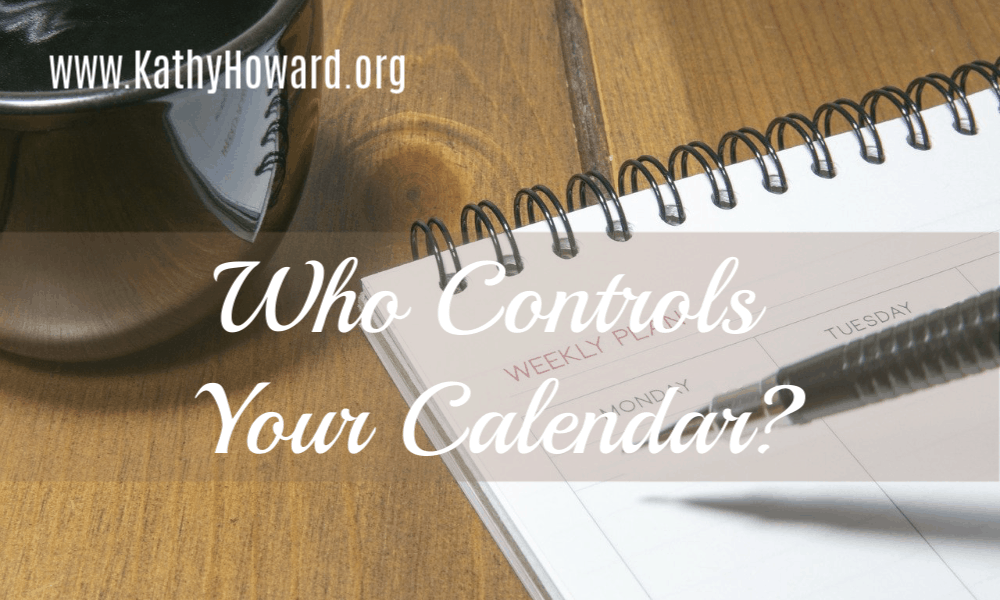 Who Controls Your Calendar?