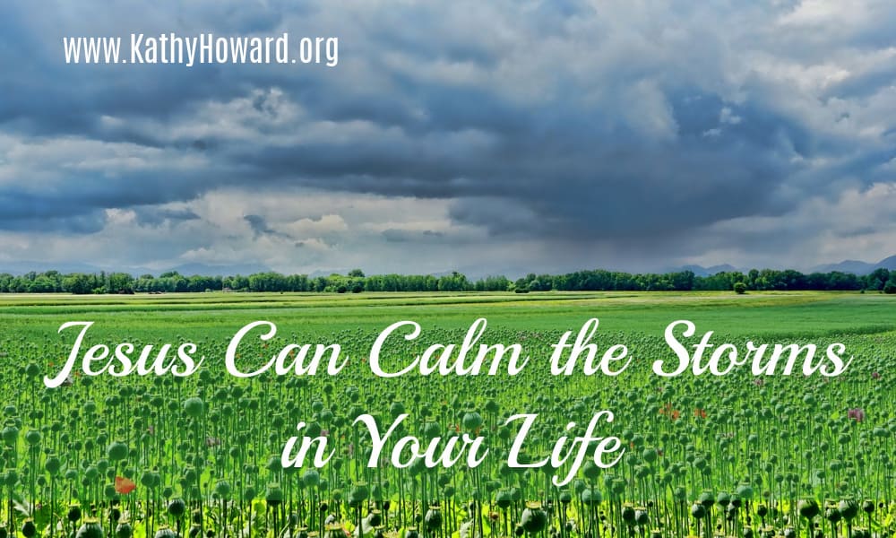 Jesus Can Calm the Storms in Your Life