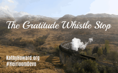 The Gratitude Whistle Stop