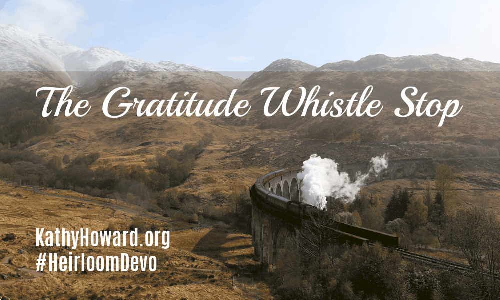 The Gratitude Whistle Stop