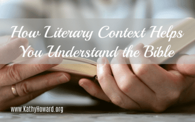 How Biblical Literary Context Aids Our Understanding