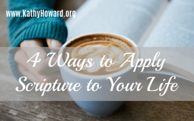 4 Ways You Can Apply Scripture to Your Life