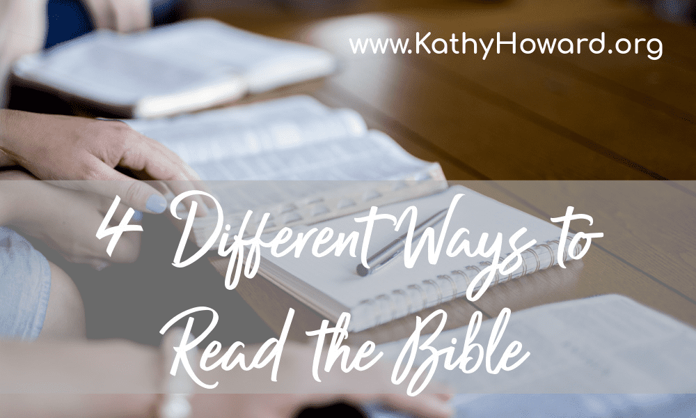 4 Different Ways to Read the Bible