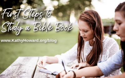 First Steps to Study a Bible Book