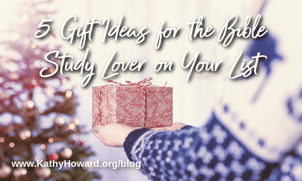 5 Gift Ideas for the Bible Study Lover on Your List