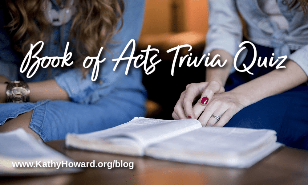Take the Book of Acts Trivia Quiz