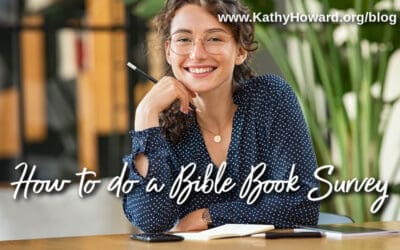 How to Do a Bible Book Survey